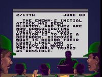 une photo d'Ã©cran de Air Cavalry sur Nintendo Super Nes